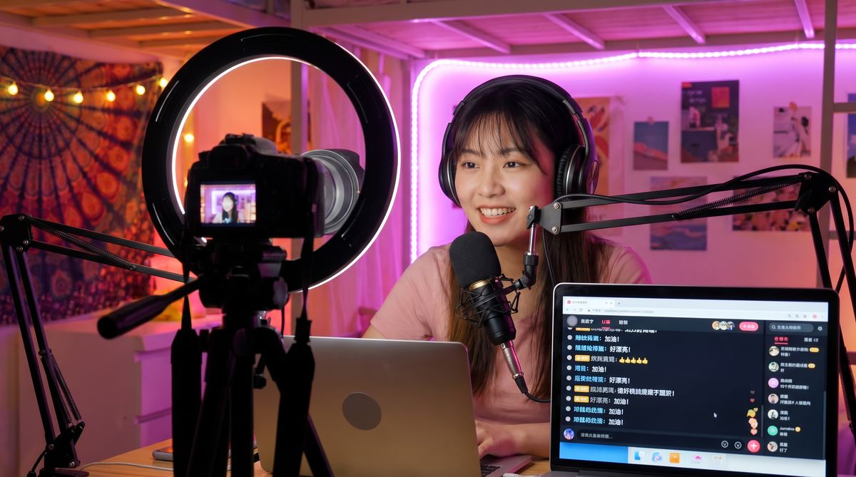 暗网传媒-传媒直播间弹幕互动